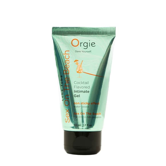 Лубрикант на водной основе Orgie Lube Tube Sex On The Beach, 50 мл, персиково-апельсиновый вкус