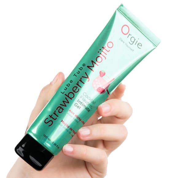 Лубрикант на водной основе Orgie Lube Tube Strawberry Mojito, 100 мл