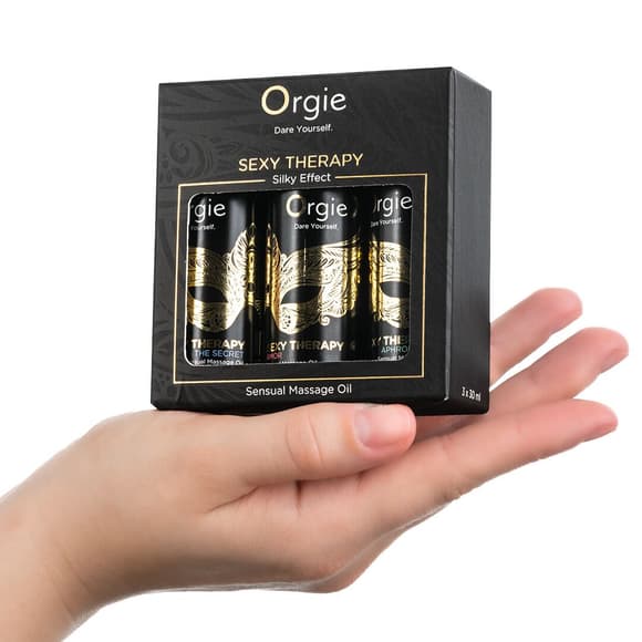 Набор массажных масел Orgie – Sexy Therapy Mini Size Collection (3х30 мл)
