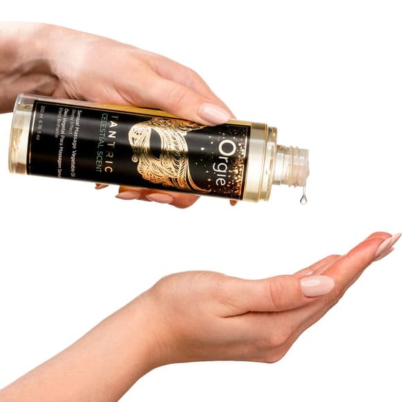 Массажное масло Orgie – Tantric Celestial Scent (200 мл), для тантрического массажа, увлажнение