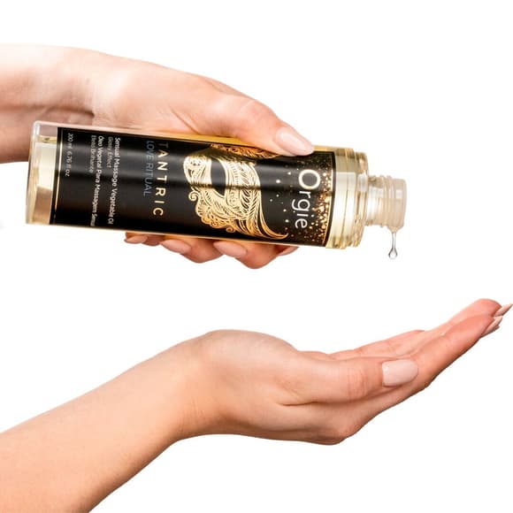 Массажное масло Orgie – Tantric Love Ritual (200 мл), для тантрического массажа, увлажнение