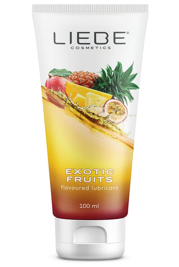 Розпродаж!!! Лубрикант на водній основі Liebe Lubricant Exotic Fruits 100 мл (термін 05.2025)