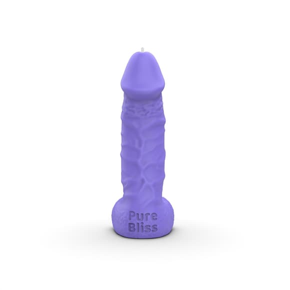 Свеча в виде члена Pure Bliss BIG Violet 18 см