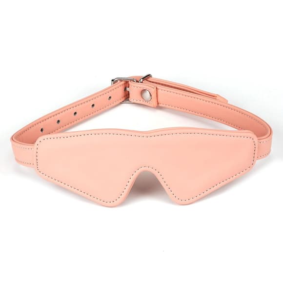 Маска на глаза Liebe Seele Dark Candy Pink Blindfold, плотное прилегание, регулируемая