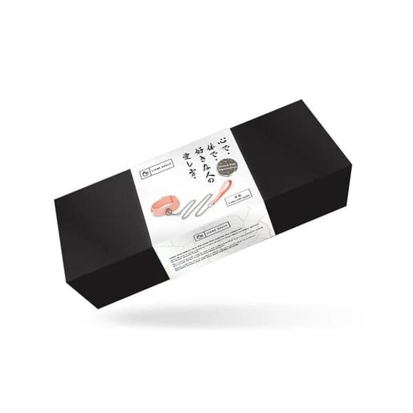 Нашийник із повідцем Liebe Seele Dark Candy Pink Collar with Leash