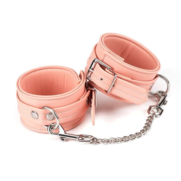 Поножи Liebe Seele Dark Candy Pink Ankle Cuffs, съемная цепочка