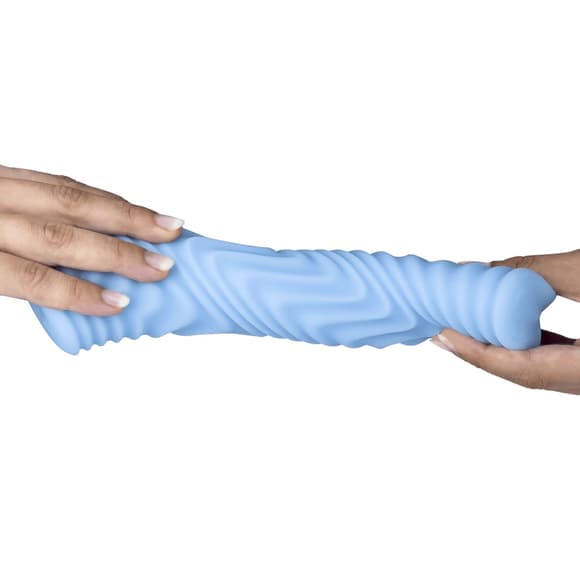 Мастурбатор Wooomy Saucy Abstract Masturbator, наскрізний, двосторонній