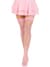 Панчохи-сітка Leg Avenue Nylon Fishnet Thigh Highs One size, Pink, дрібна сітка