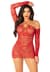 Платье Leg Avenue Seamless Off The Shoulder Mini Dress One Size, Red