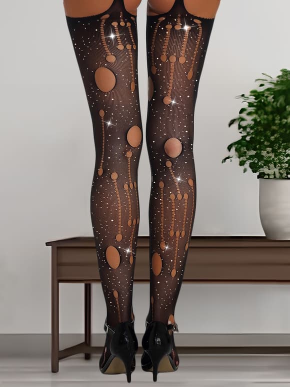 Чулки JSY WW7021 Black One Size