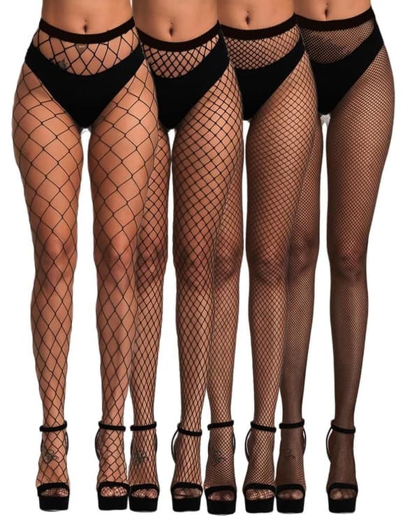 Комплект колготок JSY WW7040 Black One Size (4 шт)