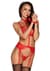 Комплект Kissable Bondage Kiss Set Red S/M