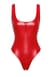 Боді Noir Handmade F352 Red powerwetlook body - S