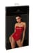 Корсет Noir Handmade F355 Red powerwetlook corset - XL