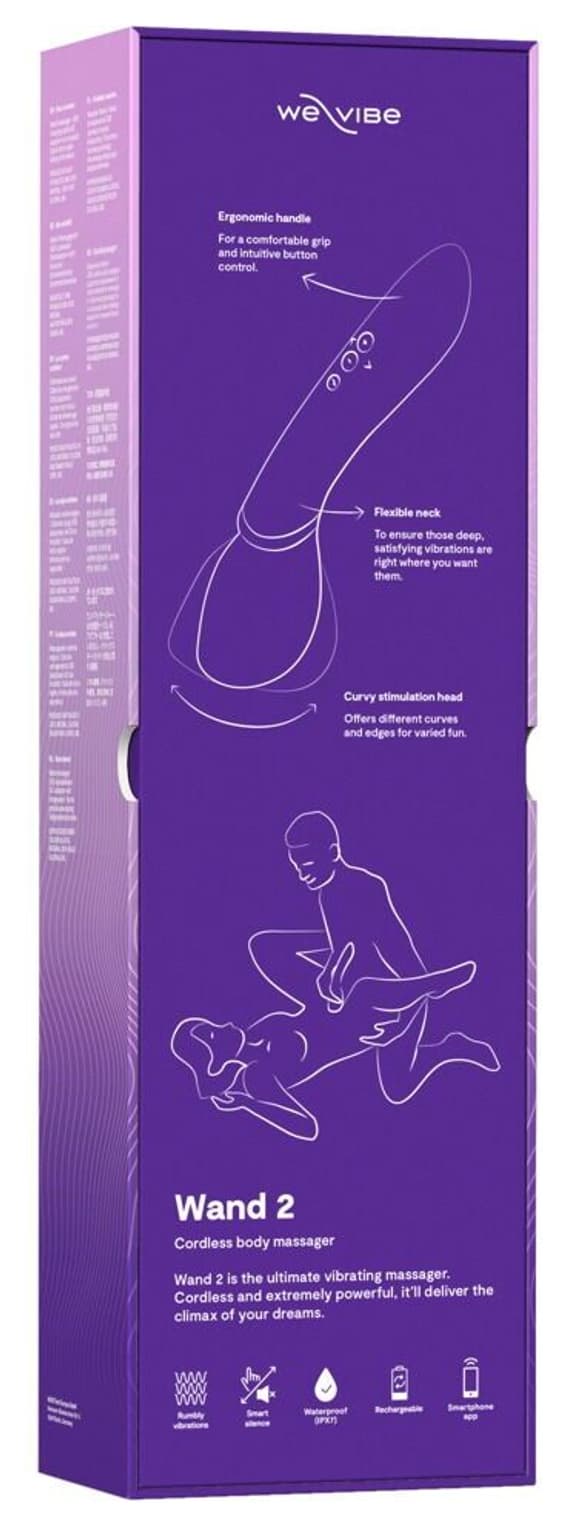 Вибромассажер We-Vibe Wand 2 Purple