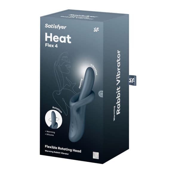 Вібратор Satisfyer Heat Flex 4 Grey