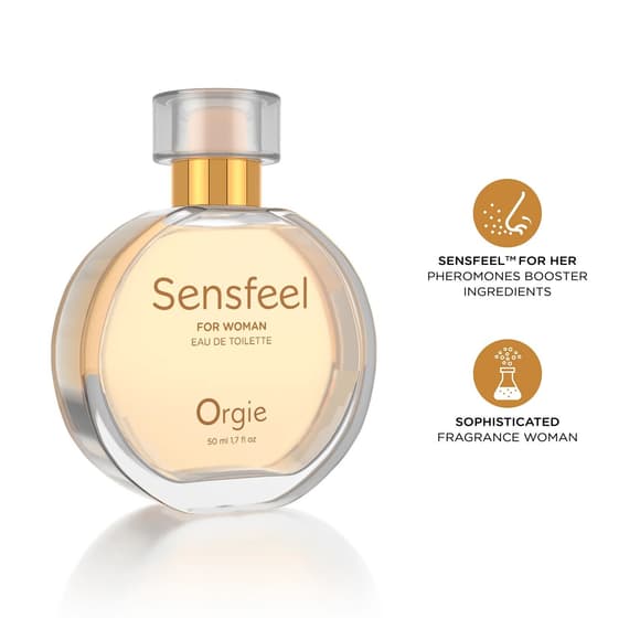 Женские духи с феромонами Orgie – Sensfeel for Woman (50 мл), цветочно-фруктовый аромат