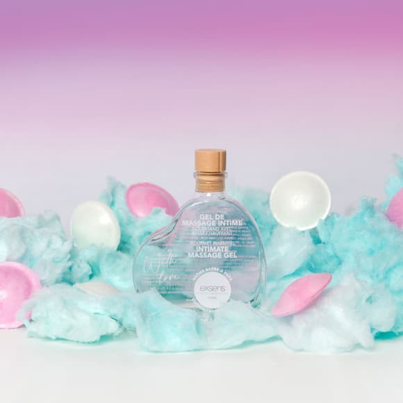 Распродажа!!! Массажное масло EXSENS With Love Cotton Candy 50мл (срок 04.2027)