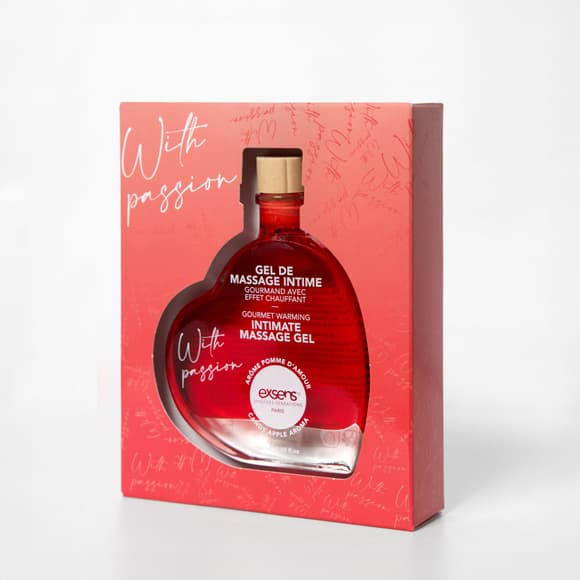 Распродажа!!! Массажный гель EXSENS With Passion Candy Apple 50 мл (срок 04.2027)