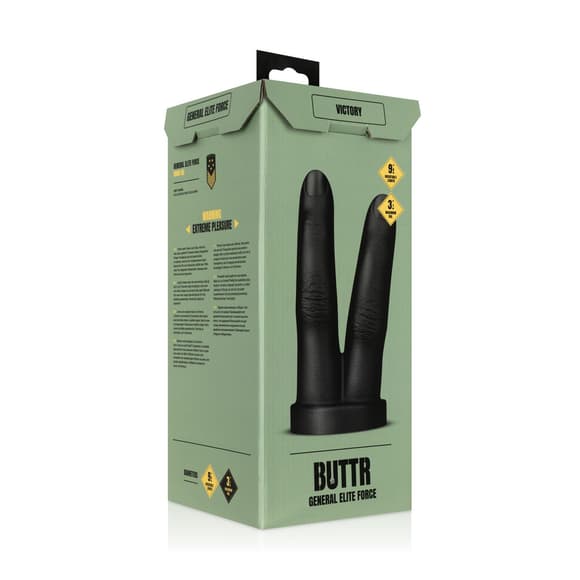 Анальная пробка BUTTR - Victory Double Finger Butt Plug