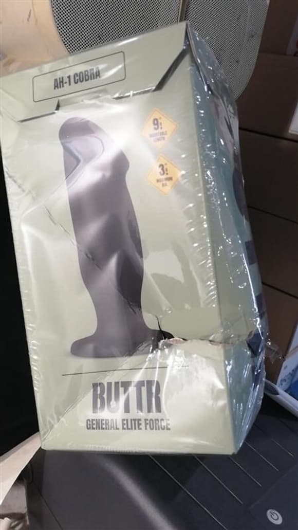 Анальна пробка BUTTR - AH-1 Cobra Buttplug (м'ята упаковка!!!)