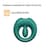 Эрекционное смарт-виброкольцо Zalo Apis Turquoise Green, до 4 часов работы, зарядный кейс