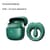 Эрекционное смарт-виброкольцо Zalo Apis Turquoise Green, до 4 часов работы, зарядный кейс