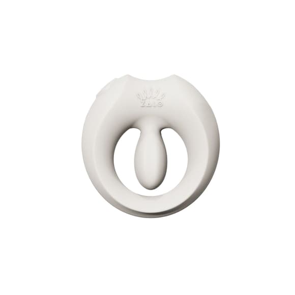 Эрекционное смарт-виброкольцо Zalo Apis Ivory White, до 4 часов работы, зарядный кейс