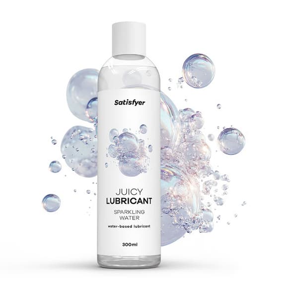 Лубрикант на водной основе Satisfyer Juicy Lubricant Sparkling Water water based 300 мл