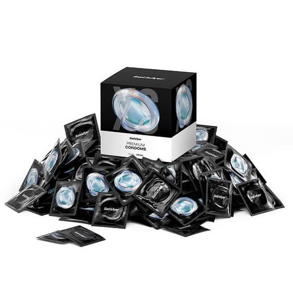 Набір презервативів Satisfyer Premium Condoms XXL (64 мм) 100 шт