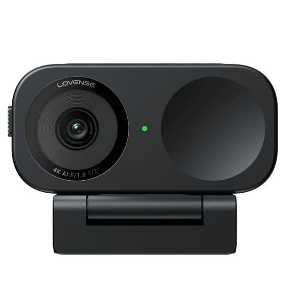 Веб-камера 4К с искусственным интеллектом Lovense WebCam 2, для стрима, активация чаевыми