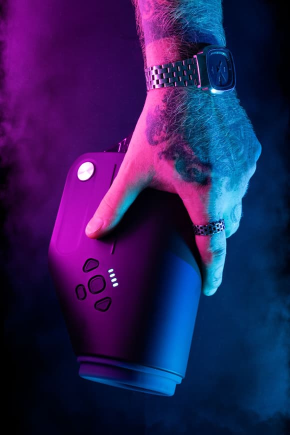 Смарт-мастурбатор Kaotik Labs The Shotty, режим edging, вібрація, обертання та імітація фрикцій