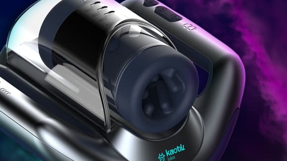 Смарт-мастурбатор Kaotik Labs The Jetpack, режим edging, дуже потужний, імітація фрикцій