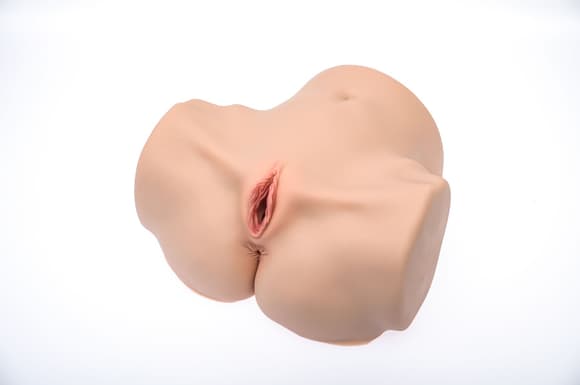 Мастурбатор-полуторс Naked Factory LAURA, вагина + анус, очень реалистичный, сквозной