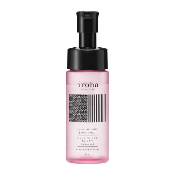 Піна для інтимного догляду Iroha Intimate Wash Foam Type Damask Rose and Geranium 150 мл