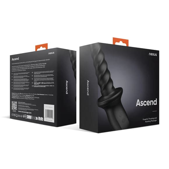 Анальный массажер Nexus Ascend с вращением и поступательными движениями