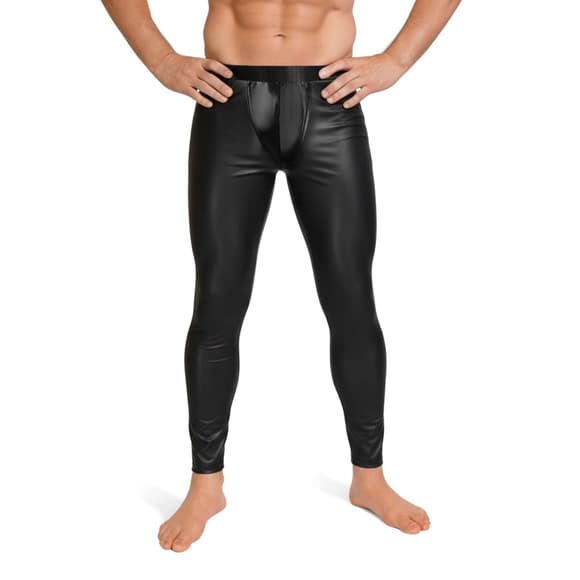 Чоловічі легінси Art of Sex - Matthias, колір чорний з матовим ефектом, розмір S