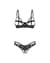 Комплект Obsessive Euridia 2-pcs crotchless set M/L