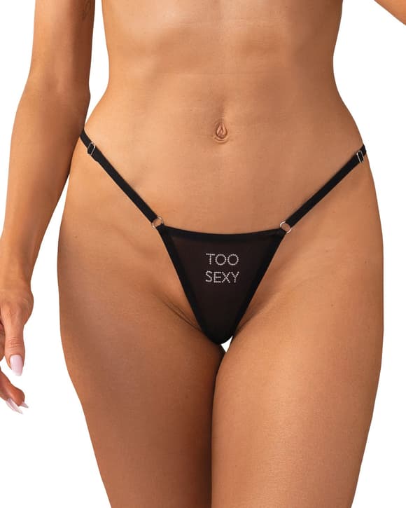 Трусики Obsessive Violami Sexy thong S/M