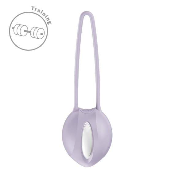 Вагінальна кулька Fun Factory SMARTBALL UNO Purple, одинарна, діаметр 3,6 см