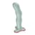Фалоімітатор Fun Factory BOUNCER Light Green, кульки всередині, ефект вібрації, діаметр 3,9 см