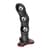 Фалоімітатор Fun Factory BOUNCER Black, кульки всередині, ефект вібрації, діаметр 3,9 см