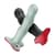 Фалоімітатор Fun Factory BOUNCER Black, кульки всередині, ефект вібрації, діаметр 3,9 см