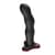 Фалоімітатор Fun Factory BOUNCER Black, кульки всередині, ефект вібрації, діаметр 3,9 см