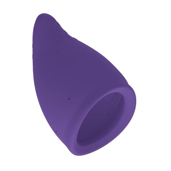 Менструальна чаша Fun Factory FUN CUP SIZE A Black Currant, багаторазова, діаметр 4 см, об’єм 20 мл