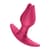 Анальна пробка Fun Factory BOOTIE FEM Raspberry, у вигляді бутона, діаметр 2,9 см, тонкий обмежувач