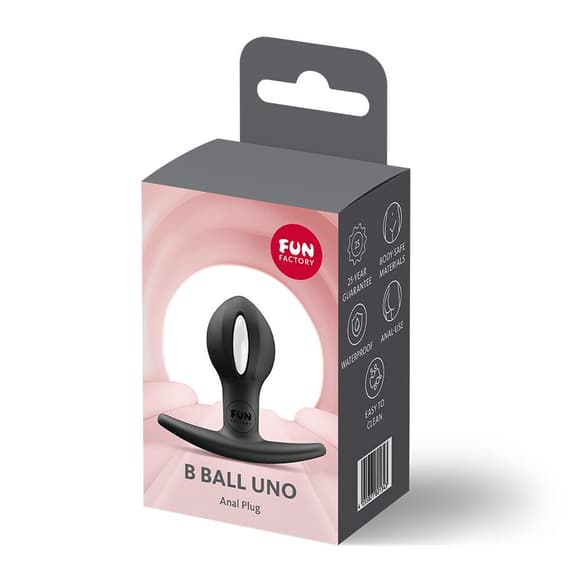Анальна пробка Fun Factory B BALLS UNO Black
