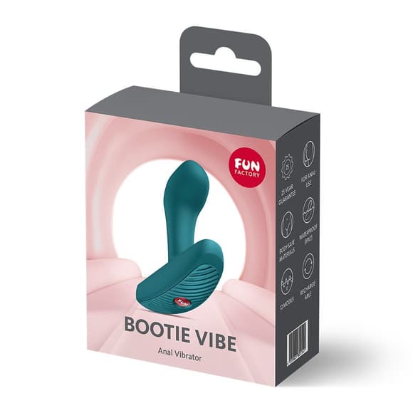 Анальна пробка Fun Factory Bootie Vibe Bottle Green