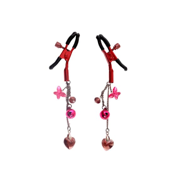 Затискачі для сосків з регулюванням Art of Sex - Heart of Stone