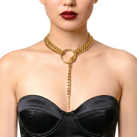 Прикраса на шию Art of Sex - Anaconda, золото